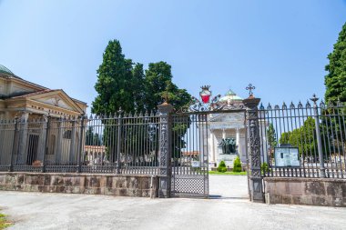 Floransa, İtalya, 28 Temmuz 2019: Central City Mezarlığı