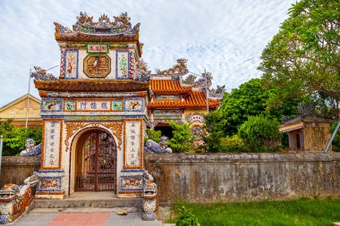  Hue, Hue, 2019-06-26: Hue 'daki eski Japon köprüsü, Hue Vietnam' daki Japon tarzı köprü 