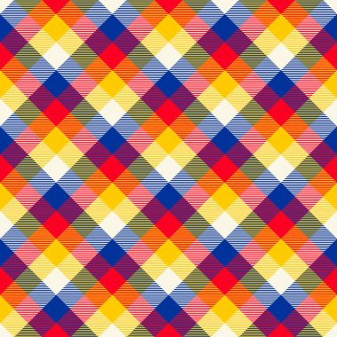 tartan Dikişsiz desen arka plan