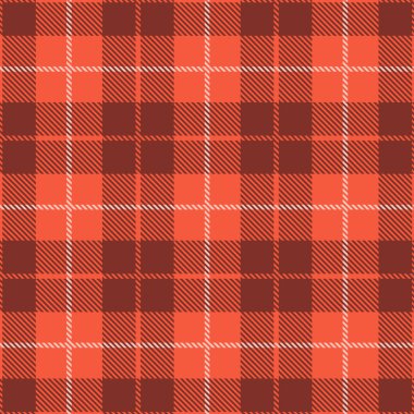 Yaşayan Mercan Tartan Dikişsiz Desen Arka Plan