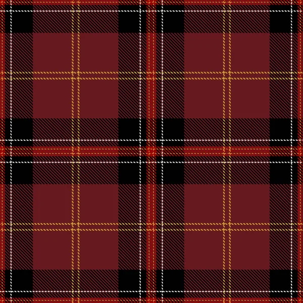 Tartan écossais à carreaux sans couture fond — Image vectorielle