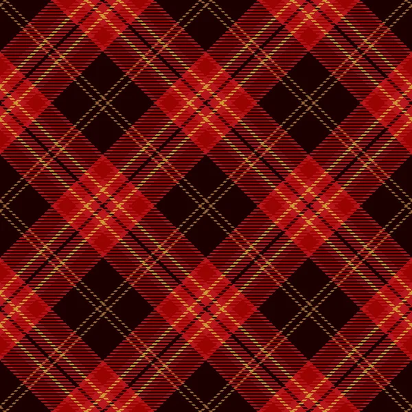 Tartan Plaid fundo padrão sem costura — Vetor de Stock