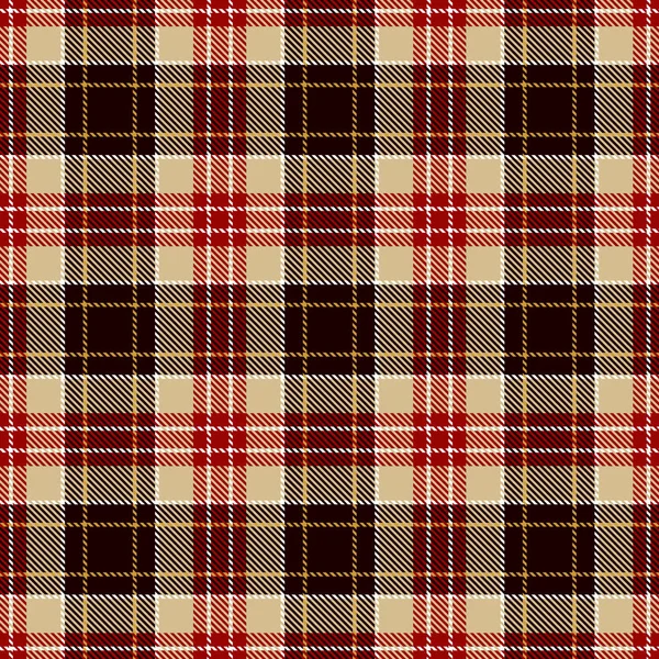 Tartan Plaid zökkenőmentes minta háttér — Stock Vector