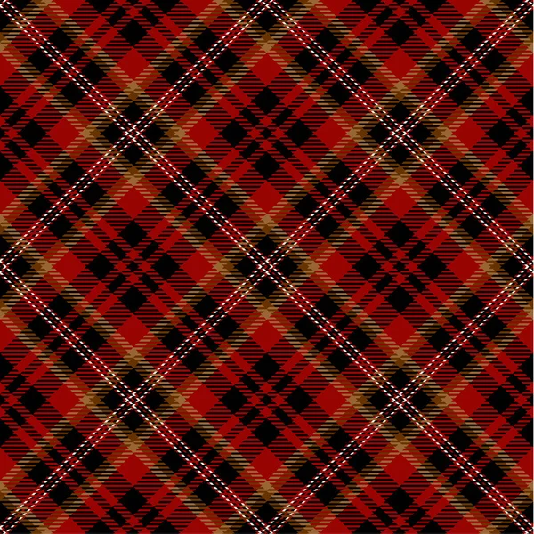 Tartan Plaid fond de motif sans couture . — Image vectorielle