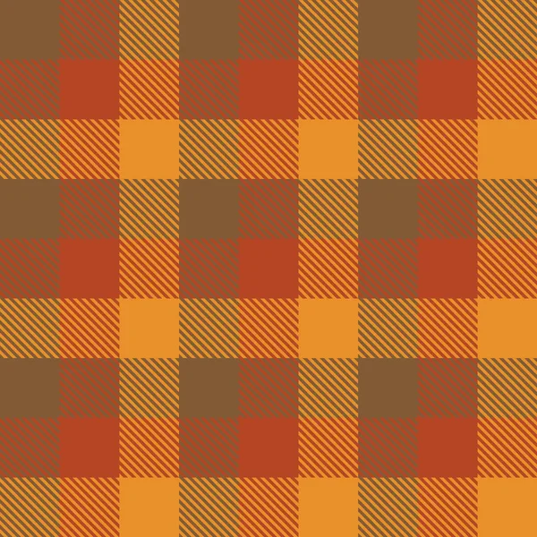 Tartan automne motif sans couture à carreaux — Image vectorielle