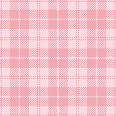 Pembe Tartan Ekoseli Ekoseli Şekiller. Trend Renkli Flannel Gömlekli Tartan desenleri. Duvar kağıtları için Moda Döşeme Vektörü ResmiComment.