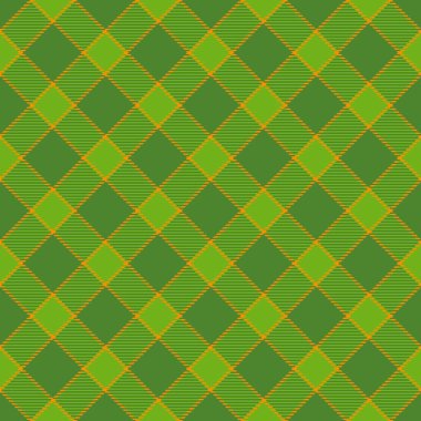 Aziz Patrick Günü 'ne Tartan Kusursuz Düzen Arkaplanı. Vektör İllüstrasyonu