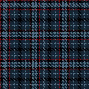 Tartan Kusursuz Siyah, Mavi ve Kırmızı Renkli Ekoseli Arkaplan. Flannel Gömlek desenleri. Duvar kağıtları için Moda Döşeme Vektörü ResmiComment.