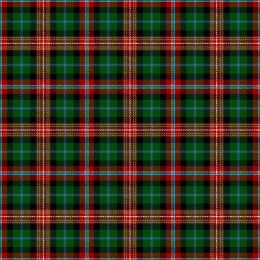 Tartan Kusursuz Arkaplan Siyah, Yeşil, Kırmızı ve Beyaz Ekoseli. Flannel Gömlek desenleri. Duvar kağıtları için Moda Döşeme Vektörü ResmiComment.