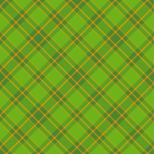 Tartan Senza Soluzione Continuità Pattern Sfondo San Patrizio Illustrazione Vettoriale — Vettoriale Stock