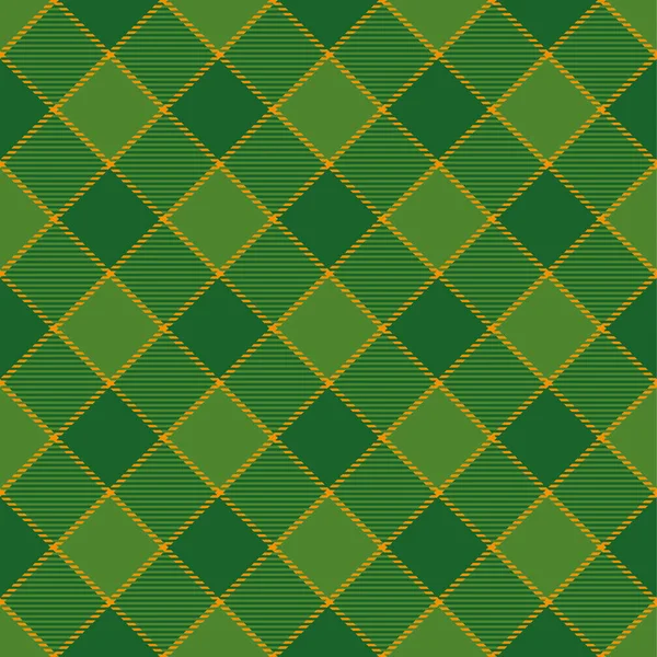 Tartan Seamless Pattern Background Patrick Day Ilustración Vectorial — Vector de stock