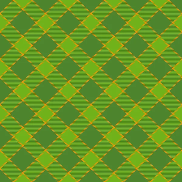 Modèle Sans Couture Tartan Contexte Saint Patrick Illustration Vectorielle — Image vectorielle