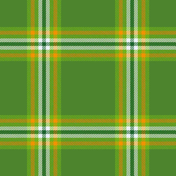 Tartan Seamless Pattern Ιστορικό Για Την Ημέρα Του Αγίου Πατρικίου — Διανυσματικό Αρχείο