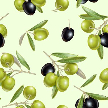 Zeytin seamless modeli