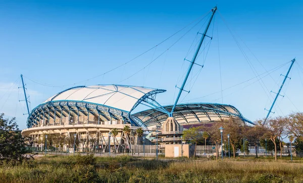 Faro Portugalsko Května 2018 Architektonický Detail Fotbalového Stadionu Algarve Jižním — Stock fotografie