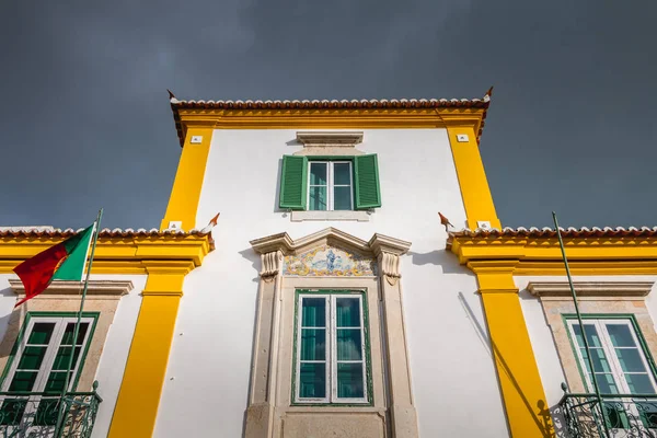 Faro Portugal Maio 2018 Detalhe Arquitectónico Ministério Ambiente Ministro Ambiente — Fotografia de Stock