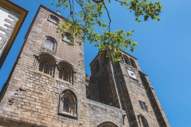 Mimari detay Bazilika Katedrali Our Lady, Portekiz'de Evora varsayım