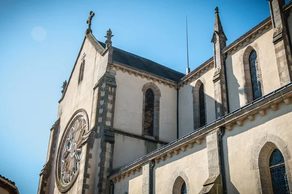 Détail Architectural Église Saint Jean Baptiste Montaigu France — Photo