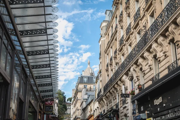 Париж Франция Октября 2018 Года Типичная Архитектура Зданий Улицы Штайнкерк — стоковое фото