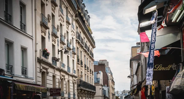 Париж Франція Жовтня 2018 Типова Архітектура Будівель Steinkerque Стріт Яка — стокове фото