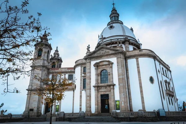 Braga Portugal Diciembre 2018 Detalle Arquitectónico Del Santuario Nuestra Señora — Foto de Stock