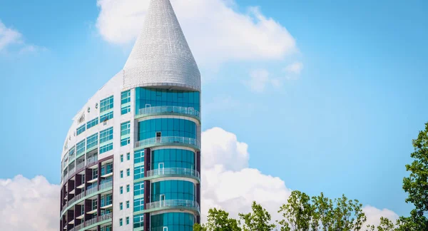 Lisboa Portugal Mayo 2018 Detalle Arquitectónico Torre Sao Gabriel Parque — Foto de Stock