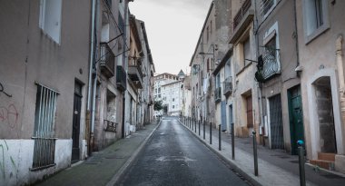 eski bina Sete, Fransa tarihi şehir merkezinden tipik