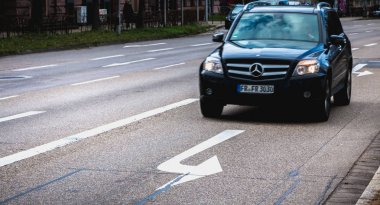 Bir Freiburg im Breisgau, ORME Bulvarı'nda seyahat Araçlar