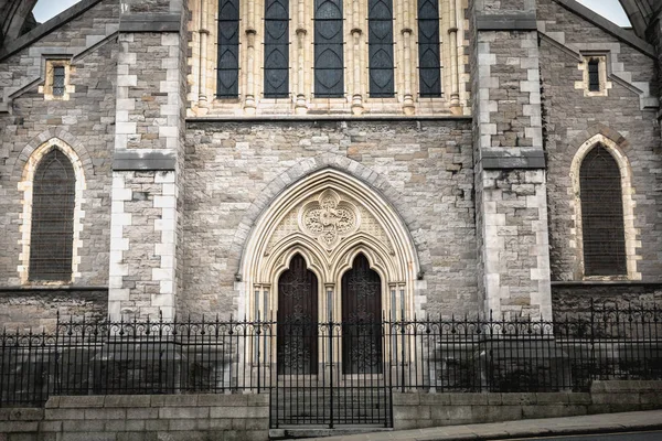 Arkitektonisk detalj av Kristus kyrklig domkyrka av Dublin, IREL — Stockfoto