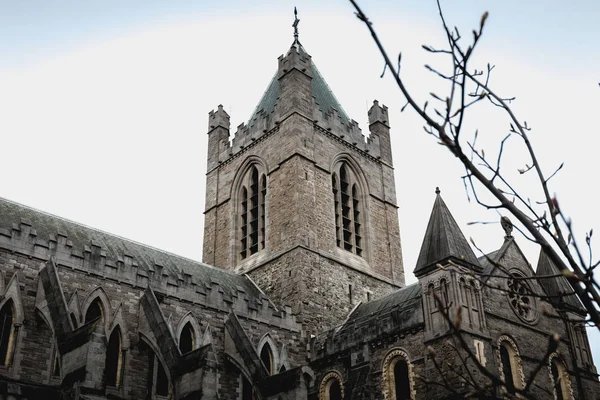 Architektonisches Detail der Christuskirche Kathedrale von Dublin, irel — Stockfoto