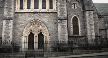 Dublin Christ Church Katedrali mimari detay, Irel