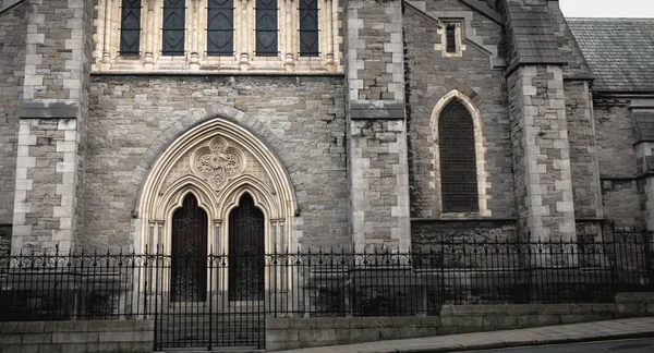 Architektonisches Detail der Christuskirche Kathedrale von Dublin, irel — Stockfoto