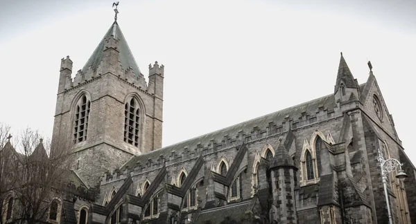 Архитектурные детали Дублинского собора Христа — стоковое фото