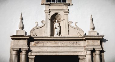 Mimari detay Faro, Portekiz St Peter Kilisesi