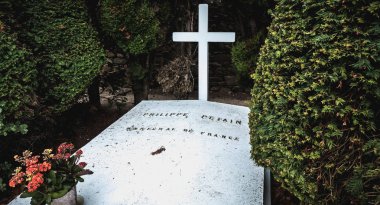 Philippe Petain Marechal de France Fransızca grav üzerinde yazılı