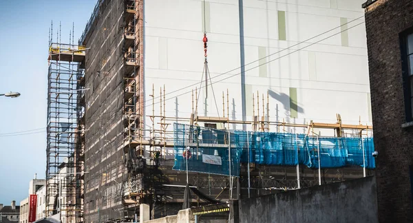 Projecto de renovação de um edifício em Dublin, Irlanda — Fotografia de Stock