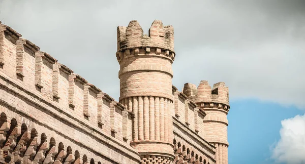 Detailed architecture of Alcazar de Toledo in spain — Stock Photo, Image