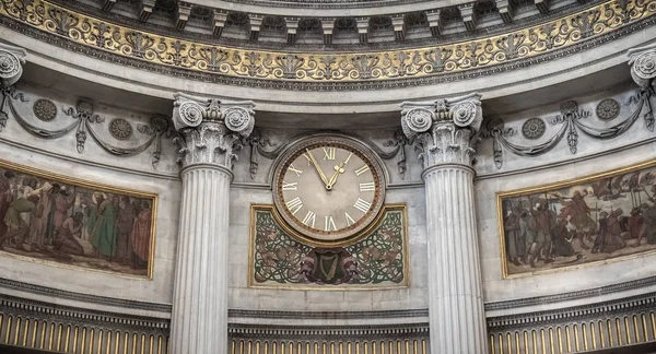 Architectural detail of the interior of the Dublin City Hall, Ir — Stock Photo, Image