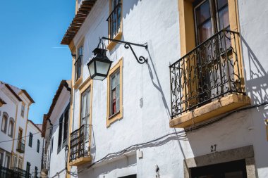 Ev tarihi şehir merkezinin tipik House mimarisi detay