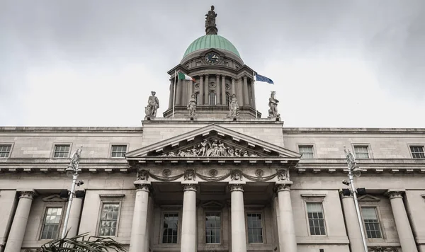 Dublin, İrlanda'daki Custom House'un mimari detayı — Stok fotoğraf