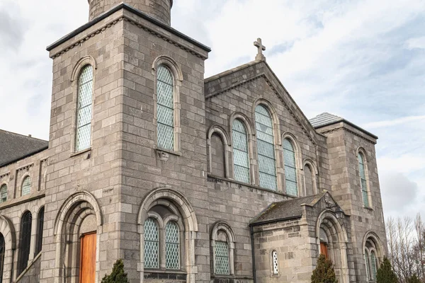 Dublin Irland Februar 2019 Architekturdetail Der Herz Jesu Kirche Der — Stockfoto