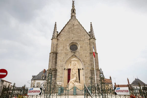 Lege Loire Atlantique Fransa Eylül 2020 Notre Dame Pitie Kilisesi — Stok fotoğraf