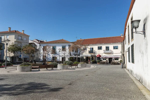 Esposende Portugal Febrero 2020 Ambiente Callejero Arquitectura Frente Bares Restaurantes — Foto de Stock