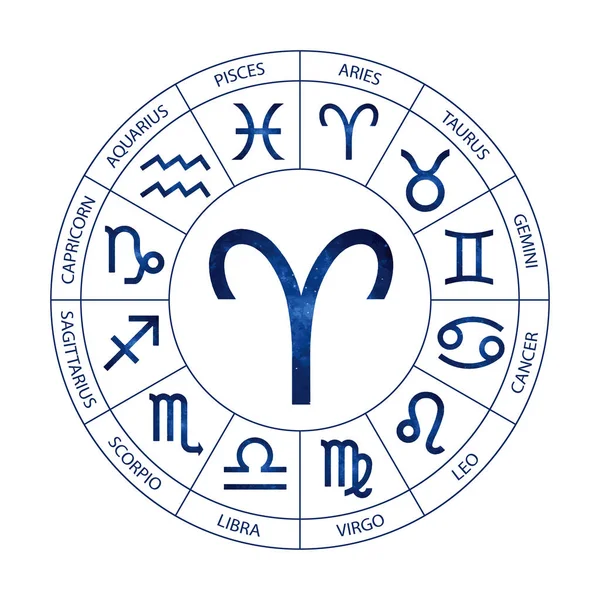 Vector Astrologia Gráfica Definida Fundo Branco Uma Simples Representação Geométrica — Vetor de Stock