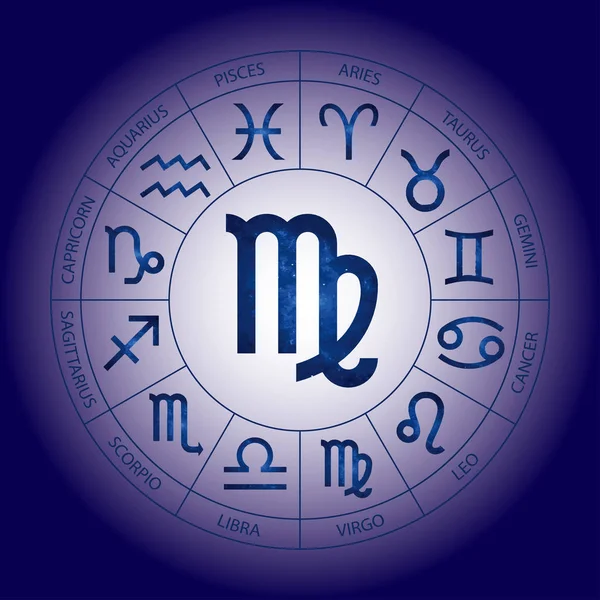 Διάνυσμα Σετ Γραφικών Κοσμική Αστρολογία Μια Απλή Γεωμετρική Αναπαράσταση Του — Διανυσματικό Αρχείο