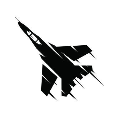Beyaz bir arka plan üzerinde uçan jet uçağı. Beyaz arka plan üzerinde izole gökyüzünde uçan askeri hava uçak.
