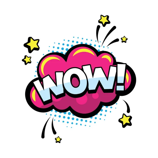 Çizgi roman konuşma balonları metin Wow ile. Word için akarsu ve sosyal ağlar ve Internet medya vlog aşağıdaki çizgi roman, bloglama, Vay canına. Pop sanat tarzı