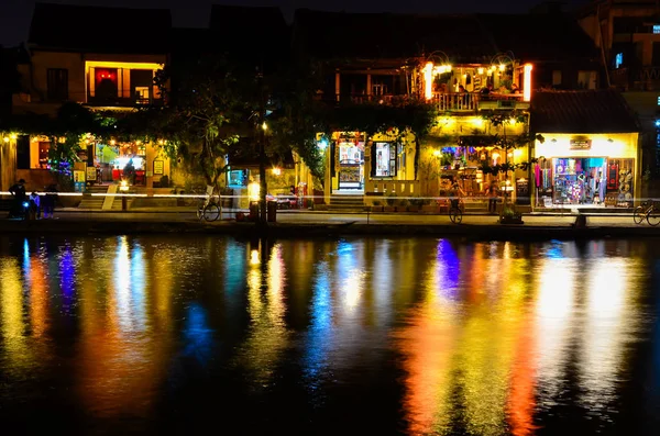 Hoi Vietnam January 2014 Hoi Old Town Hoi Popular Tourist — Stock Photo, Image