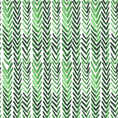 Yeşil ikat kaburga ile sorunsuz suluboya kalıbı