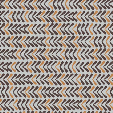 Soyut sorunsuz vektör doğa şerit chevron kahverengi deseni